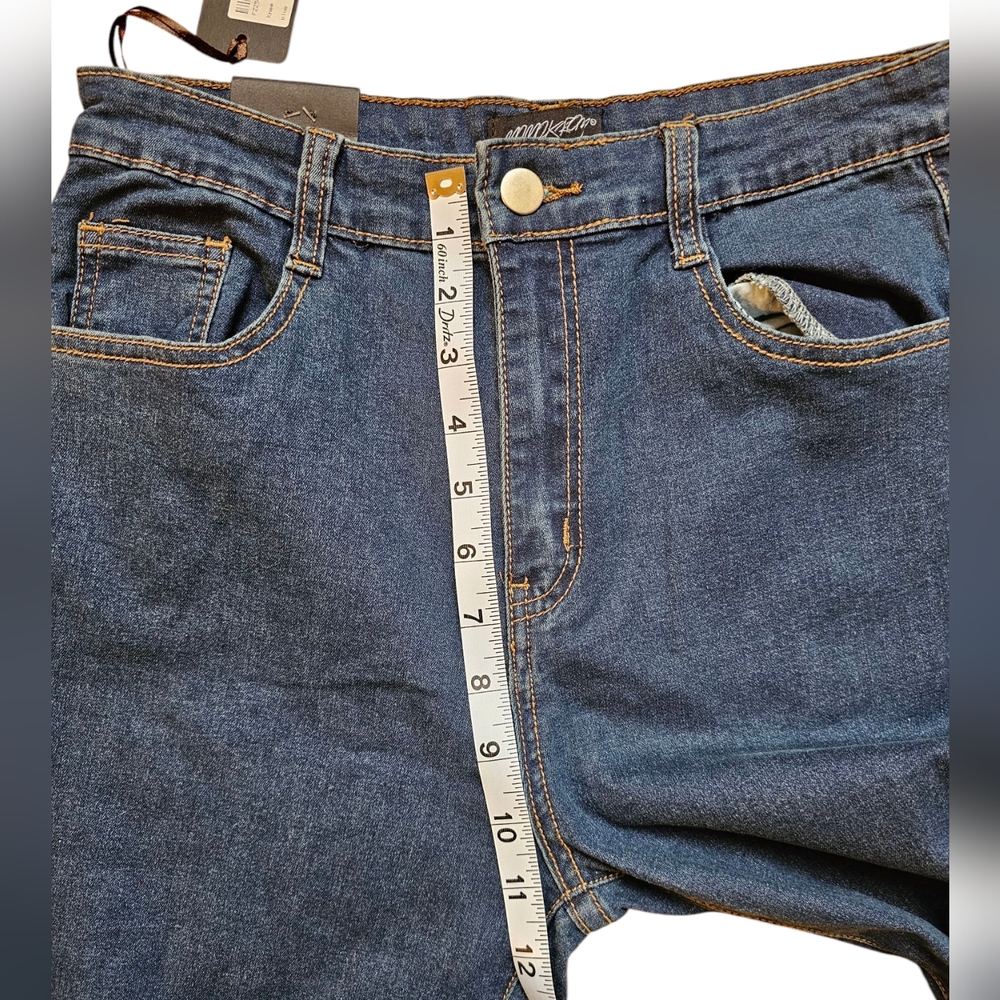 NWT Momokrom Knee Rip Skinny Jeans - Picture 6 of 8